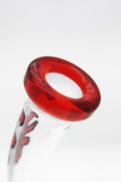 TAG - 16" Bent Neck Double Honeycomb w/ Spinning Splash Guard (18MM Female) - Olde Smoke Shop