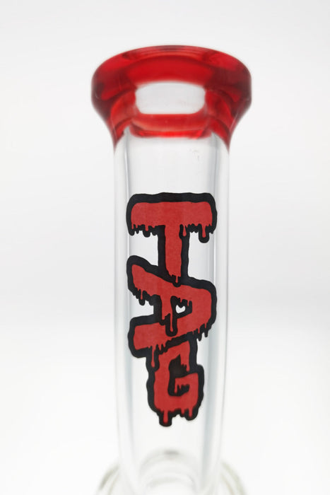 TAG - 16" Bent Neck Double Honeycomb w/ Spinning Splash Guard (18MM Female) - Olde Smoke Shop