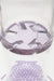 TAG - 16" Bent Neck Double Honeycomb w/ Spinning Splash Guard (18MM Female) - Olde Smoke Shop