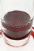 TAG - 16" Bent Neck Double Honeycomb w/ Spinning Splash Guard (18MM Female) - Olde Smoke Shop