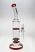 TAG - 16" Bent Neck Double Honeycomb w/ Spinning Splash Guard (18MM Female) - Olde Smoke Shop