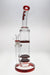 TAG - 16" Bent Neck Double Honeycomb w/ Spinning Splash Guard (18MM Female) - Olde Smoke Shop
