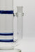 TAG - 16" Bent Neck Double Honeycomb w/ Spinning Splash Guard (18MM Female) - Olde Smoke Shop