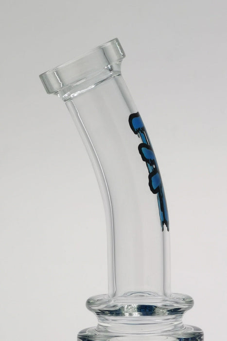 TAG - 16" Bent Neck Double Honeycomb w/ Spinning Splash Guard (18MM Female) - Olde Smoke Shop