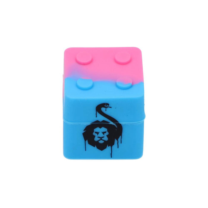 30mm Lego Cube Silicone Stash Jar