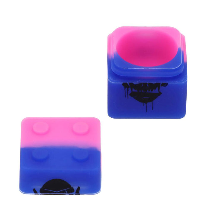 30mm Lego Cube Silicone Stash Jar