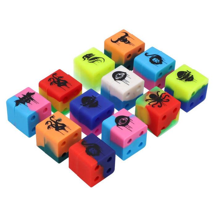 30mm Lego Cube Silicone Stash Jar