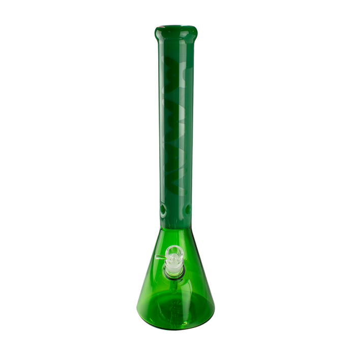 18" Color Float sleeve Beaker Bong