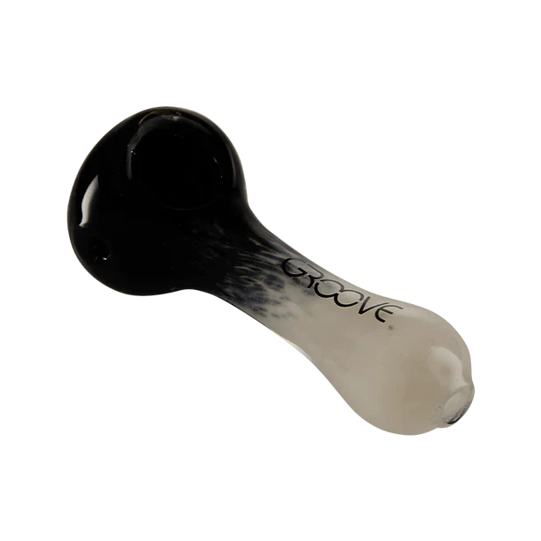 Groove Hand Pipe Frosted Top 4"