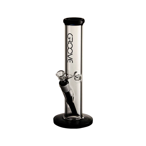 Groove Straight Tube Water Pipe