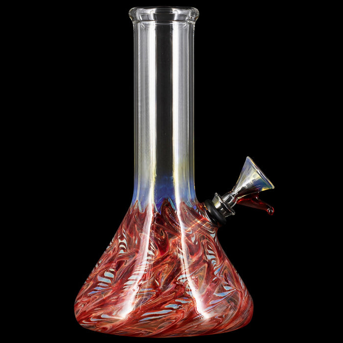 "Elemental Beaker" 8" Classic Color Beaker Bong