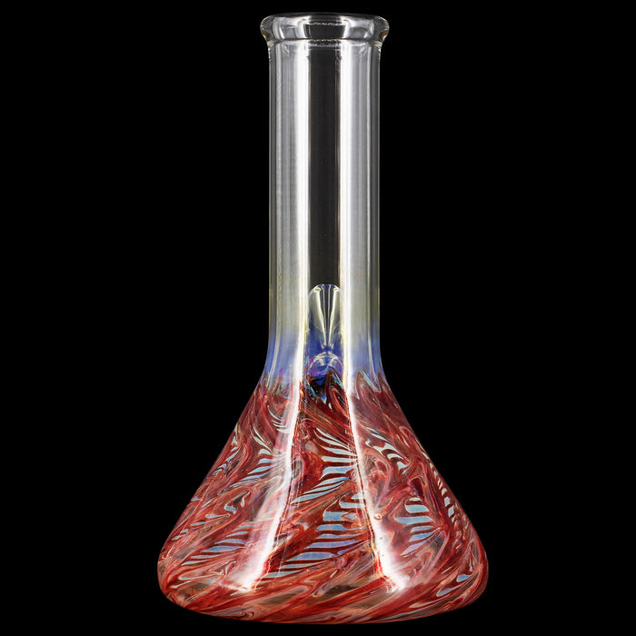 "Elemental Beaker" 8" Classic Color Beaker Bong