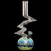 "Switchback" Bubble Base Bong - Olde Smoke Shop