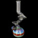 "Switchback" Bubble Base Bong - Olde Smoke Shop