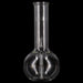 "Bubble Boy" 8 Inch Clear Glass Basic Water Pipe - Olde Smoke Shop