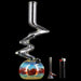 "Switchback" Bubble Base Bong - Olde Smoke Shop