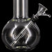"Bubble Boy" 8 Inch Clear Glass Basic Water Pipe - Olde Smoke Shop