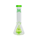 12" x 7mm Slitted Pyramid Beaker - Olde Smoke Shop