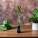 5" Swirly Wig Wag Colored Downstem 9 Hole Filtration - Olde Smoke Shop