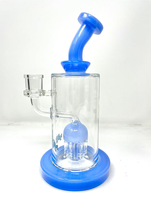 8" AFM Daisy Arm Perc Glass Dab Rig