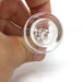 7 Hole Glass Screen Bowl - Olde Smoke Shop