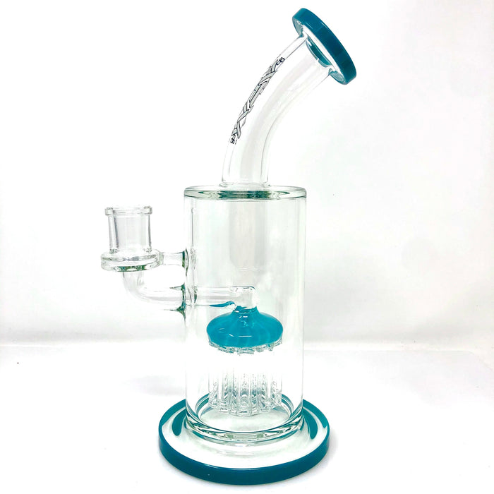 9" AFM Groovy Arm Perc Glass Dab Rig