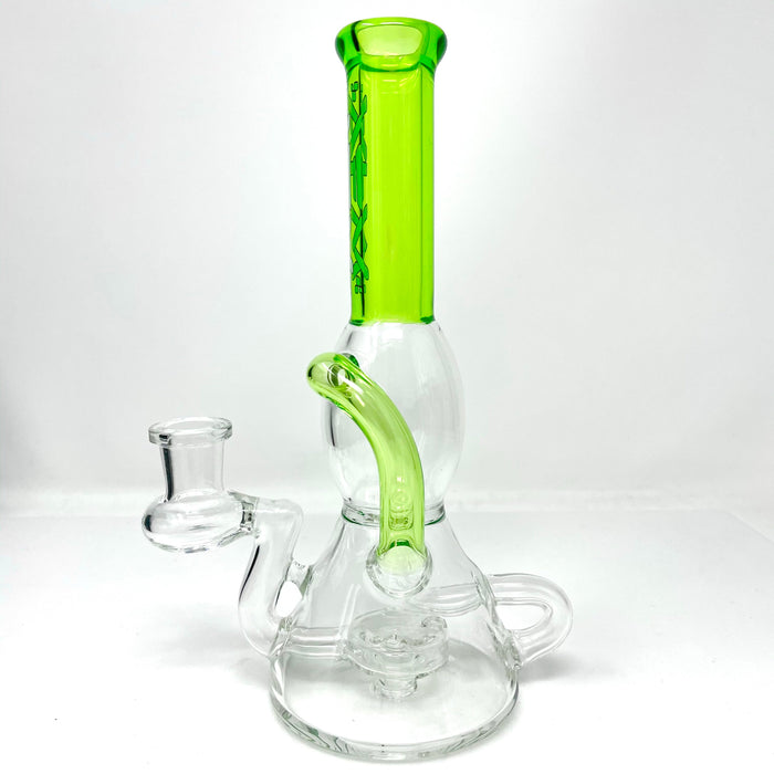 8" AFM Bubble Glass Recycler Dab Rig