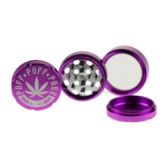 3 Stage 50mm Aluminum Grinder - Olde Smoke Shop