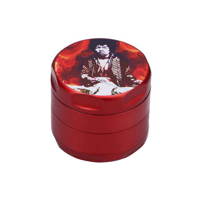 Jimi Hendrix Fire 55mm 4-Piece Grinder