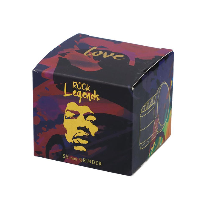 Jimi Hendrix Love 55mm 4-Piece Grinder