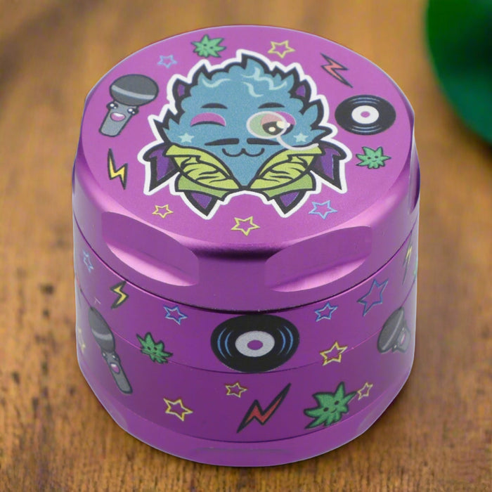 55mm Granddaddy Purple 3 Stage Grinder - Purple