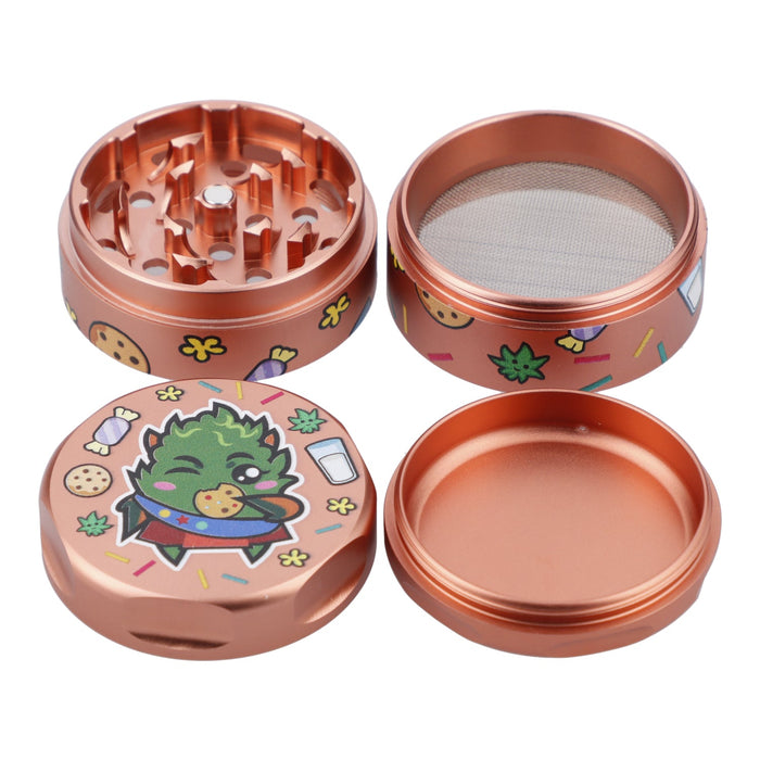 55mm GSC 3 Stage Grinder - Rose Gold