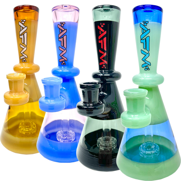 7.5" AFM Double Double Glass Bong