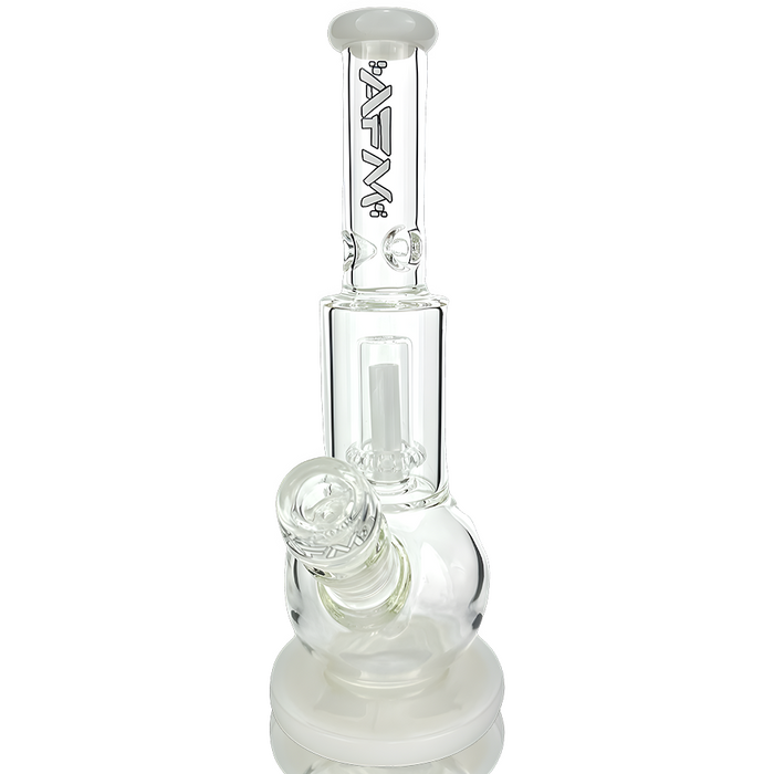 10" AFM Bubble Bottom Clear Beaker Bong