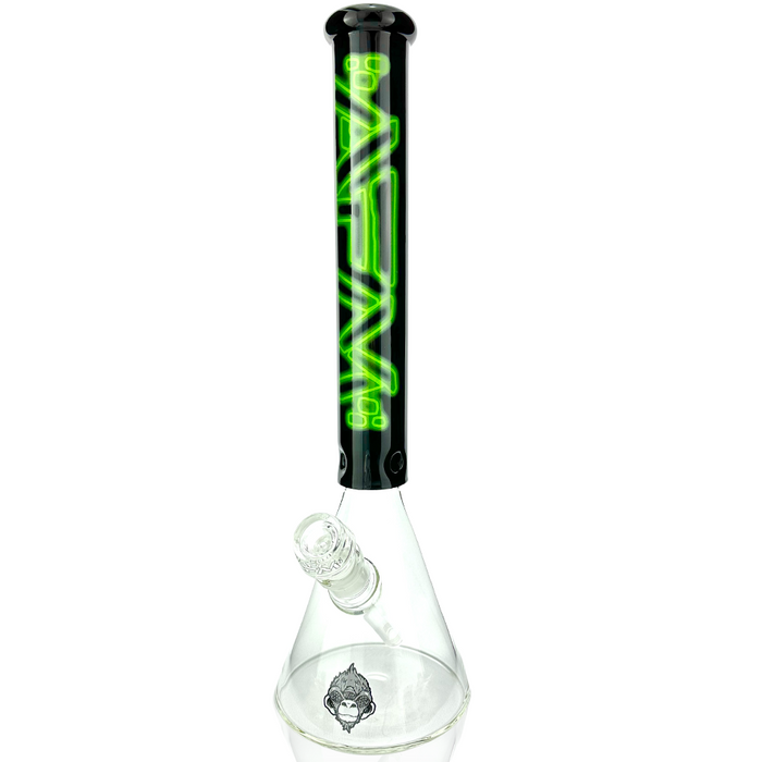 16" AFM Glass Neon Lights Glass Beaker Bong