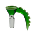 Green 14mm Octopus Tentacle Bowl - Olde Smoke Shop