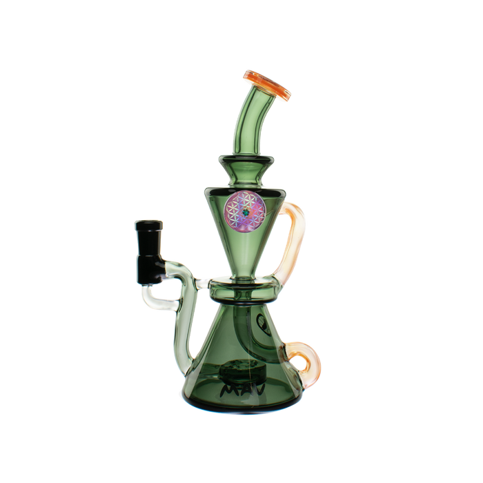 The Beverly SUBTL Collab Hourglass Recycler - Transparent Black Orange