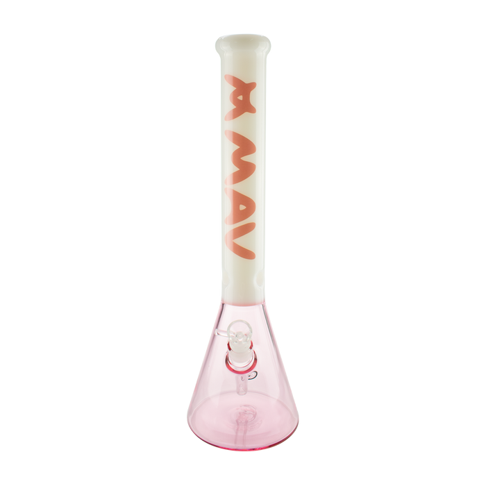 18" Color Float sleeve Beaker Bong