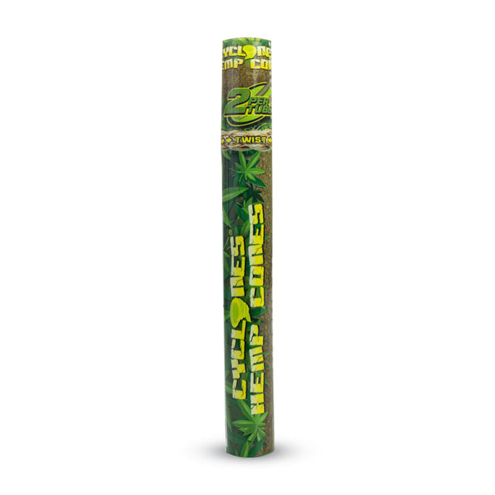 Cyclones Pre-rolled Hemp Cones - 2pk - Natural