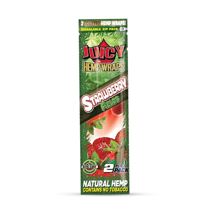 Juicy Jay's Hemp Wraps - 2pk - Strawberry Fields