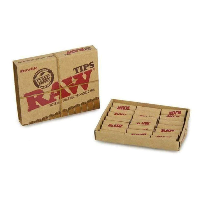 Raw Unrefined Pre-Rolled Tips - LOOSE - 1ct