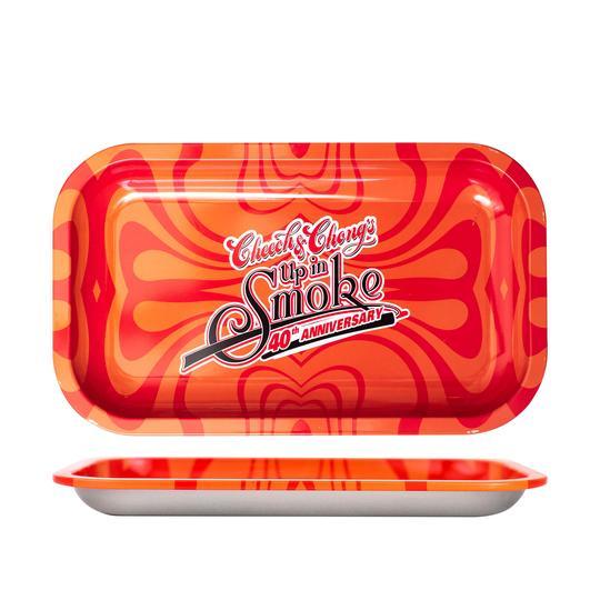 Up In Smoke 40th Anniversary Red Tray