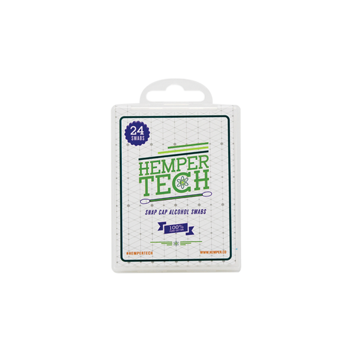 HEMPER Tech Snapcap Alcohol Swabs