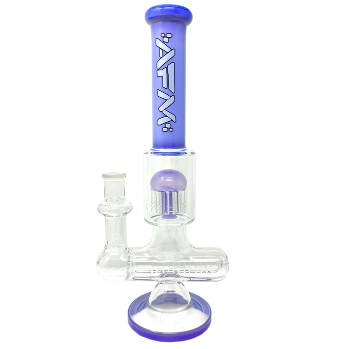 12" AFM Glass Sidewinder Inline Perc Glass Bong