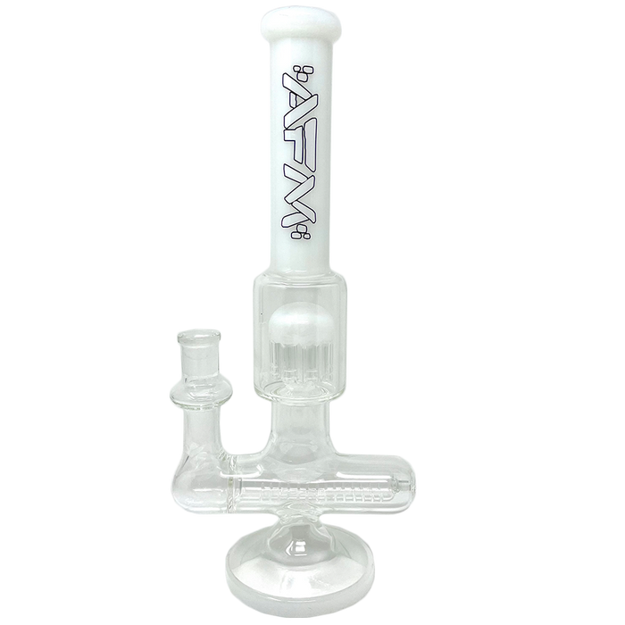 12" AFM Glass Sidewinder Inline Perc Glass Bong