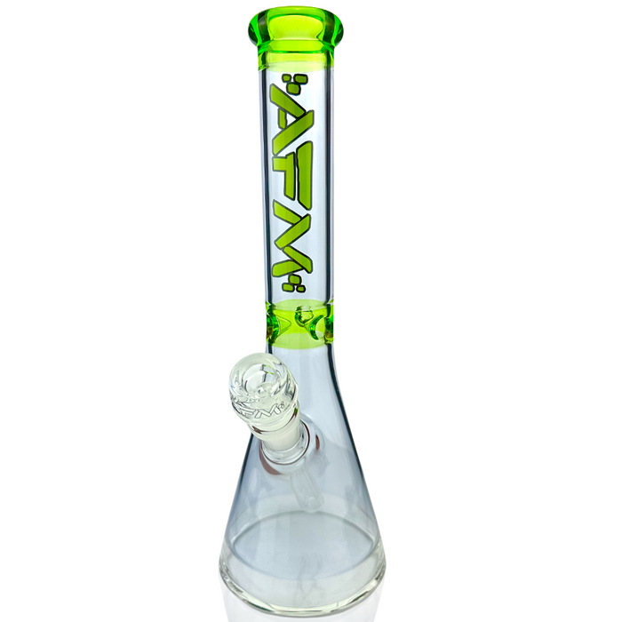 12" AFM Glass Extraterrestrial Double Color Glass Beaker Bong