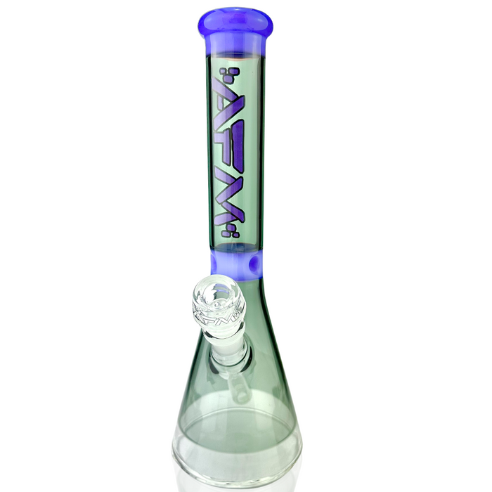 12" AFM Glass Extraterrestrial Double Color Glass Beaker Bong