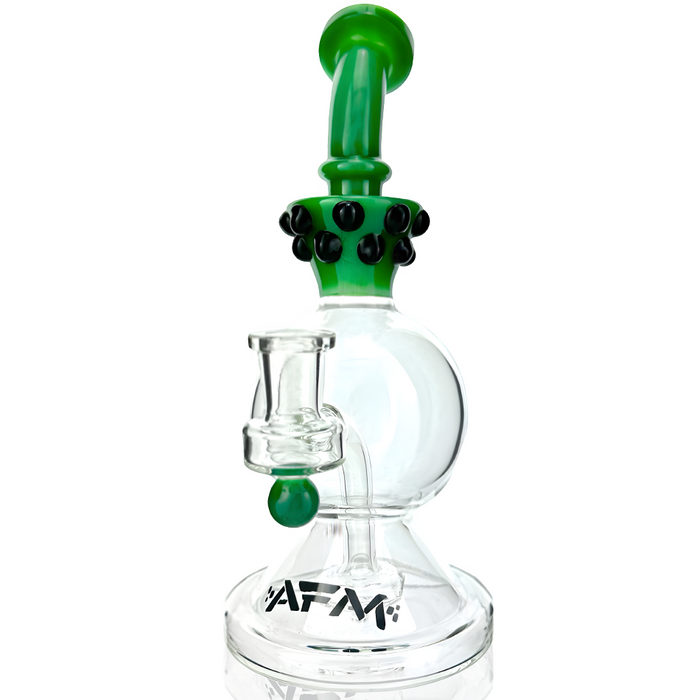 9" AFM Crown Glass Dab Rig