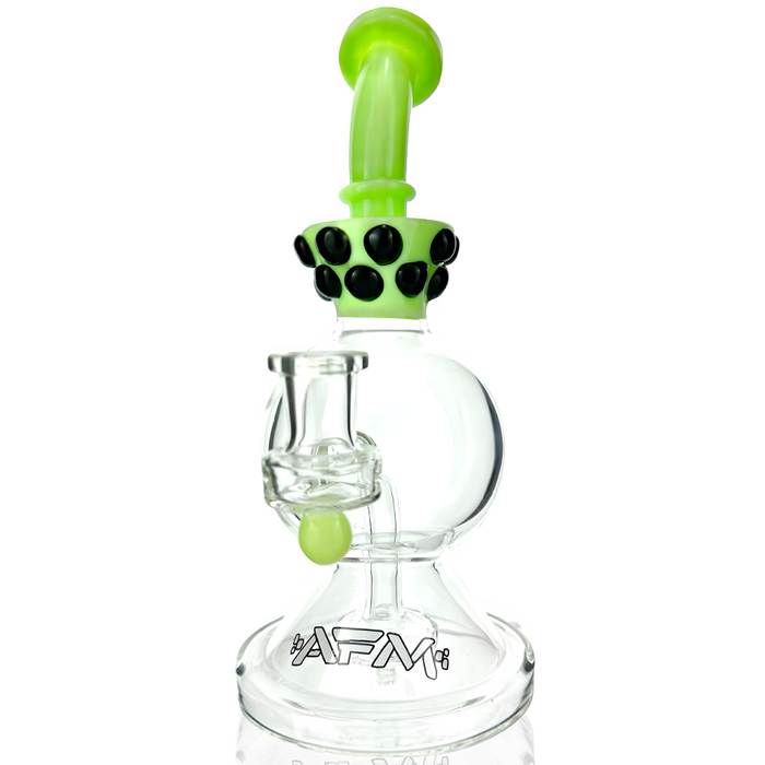 9" AFM Crown Glass Dab Rig