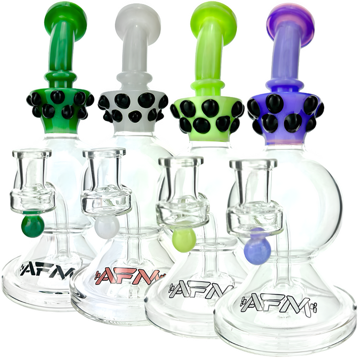 9" AFM Crown Glass Dab Rig